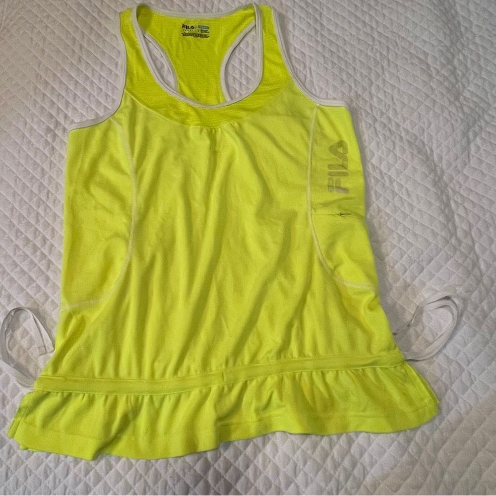 Fila Women's Bright Yellow Swim Coverup